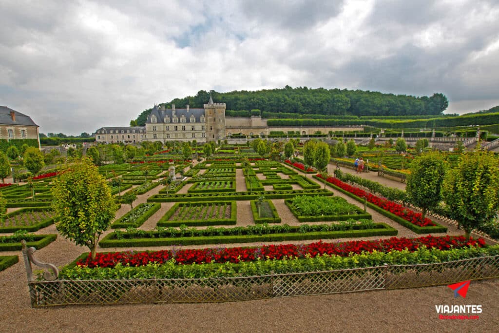 11 castillos que ver en el Valle del Loira Villandry jardines