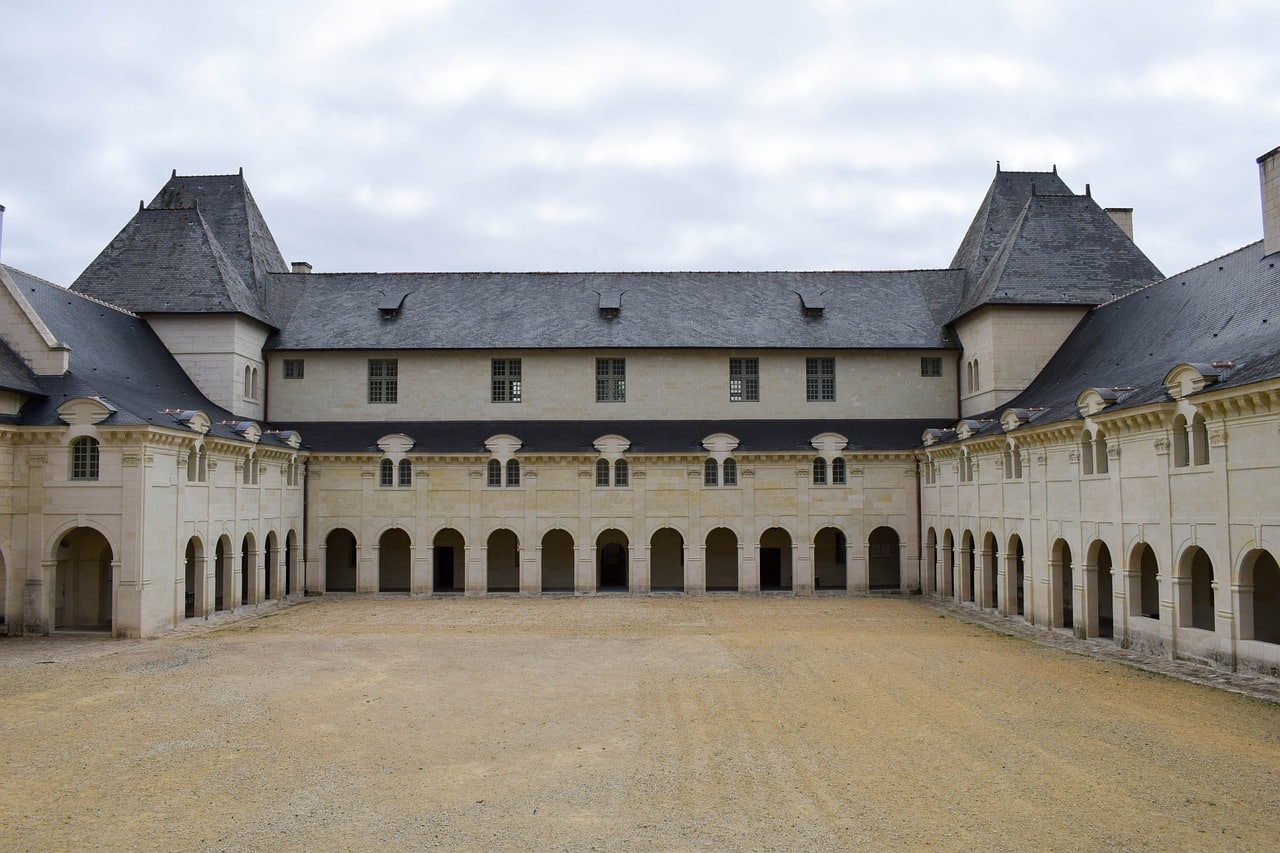 Interior de la Abadía de Fontevraud