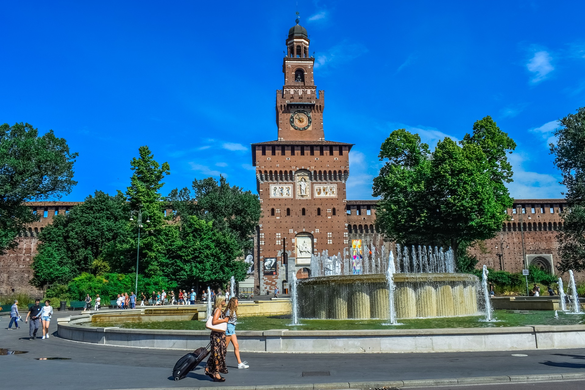 Castillo Sforzesco de Milán