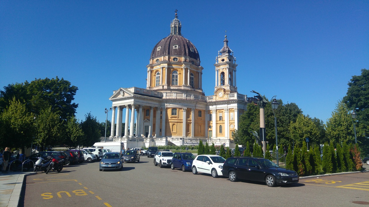 Basílica de Superga y vistas sobre Turín