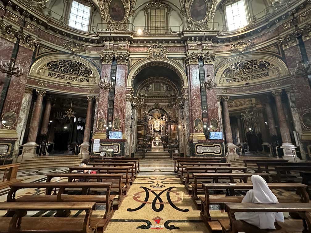 Interior del Santuario della Consolata de Turín