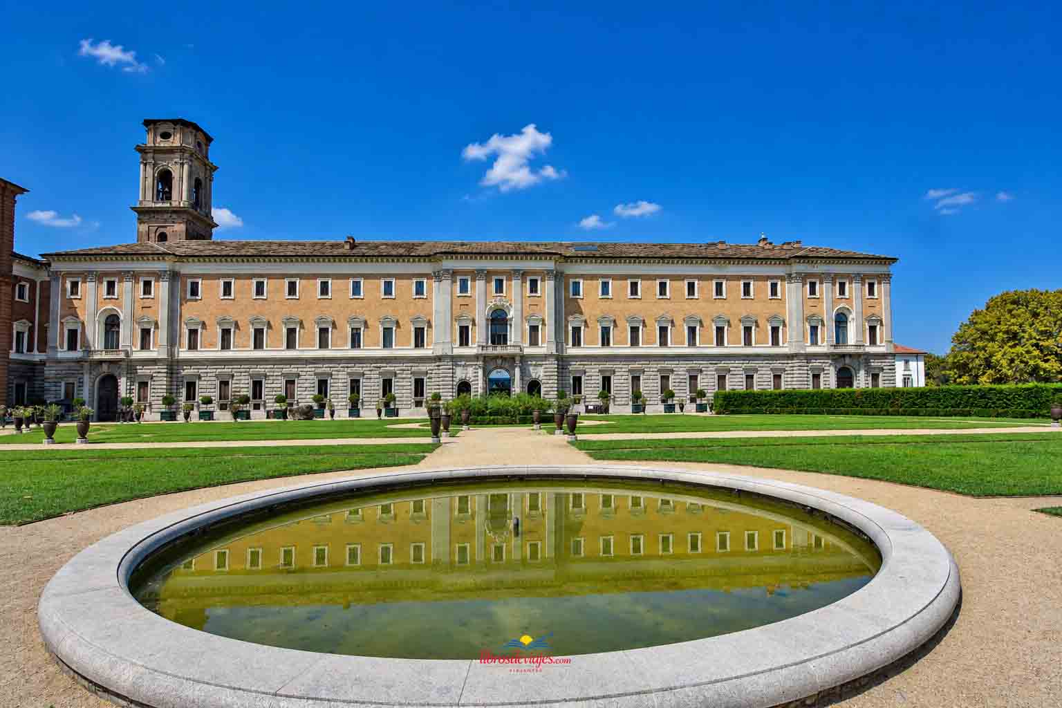 Jardines Reales de Turín junto al Palacio Real