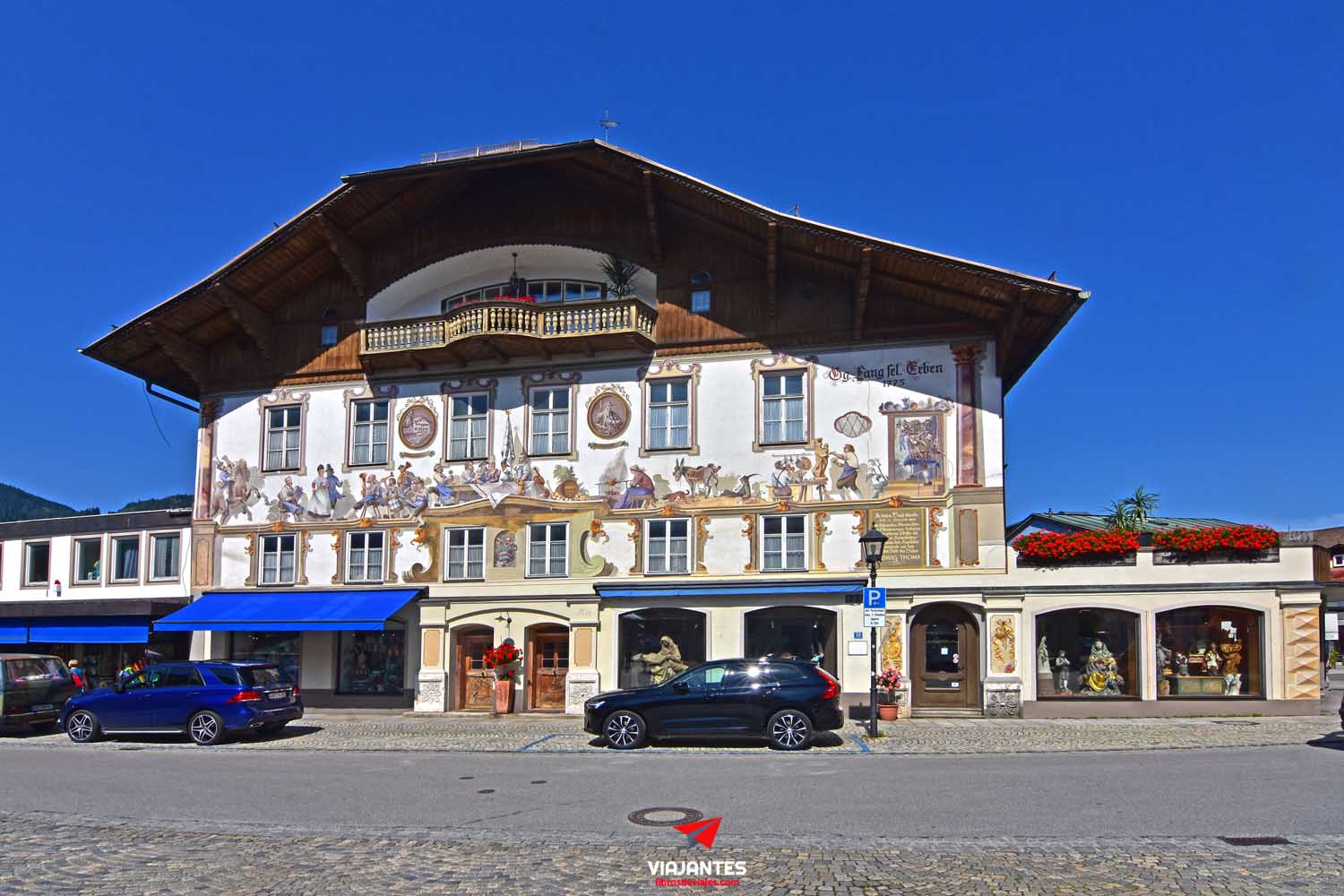 6 lugares que ver en Oberammergau Casas pintadas de Oberammergau