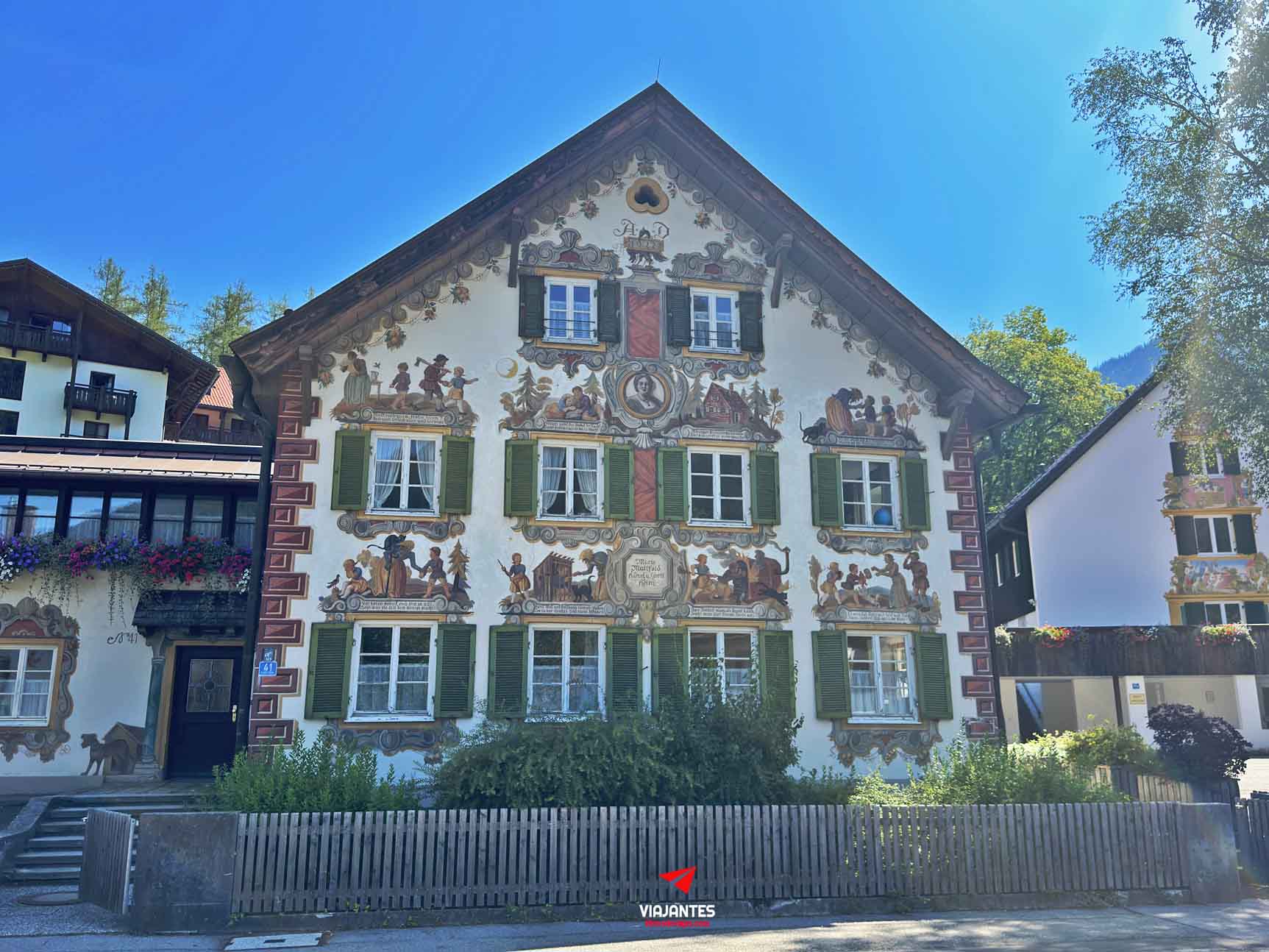 6 lugares que ver en Oberammergau Casas Pintadas