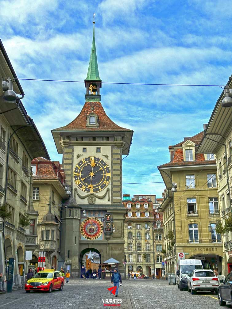 Torre del Reloj Zytglogge de Berna y su reloj astronómico