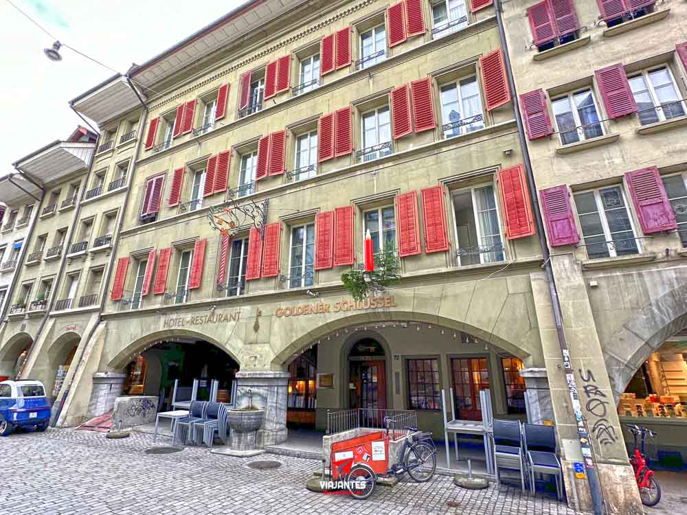 Dónde alojarse en Berna Hotel Goldener Schlüssel en el casco antiguo de Berna