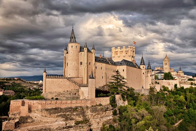 Desde el mirador del Alcázar y los dos Valles