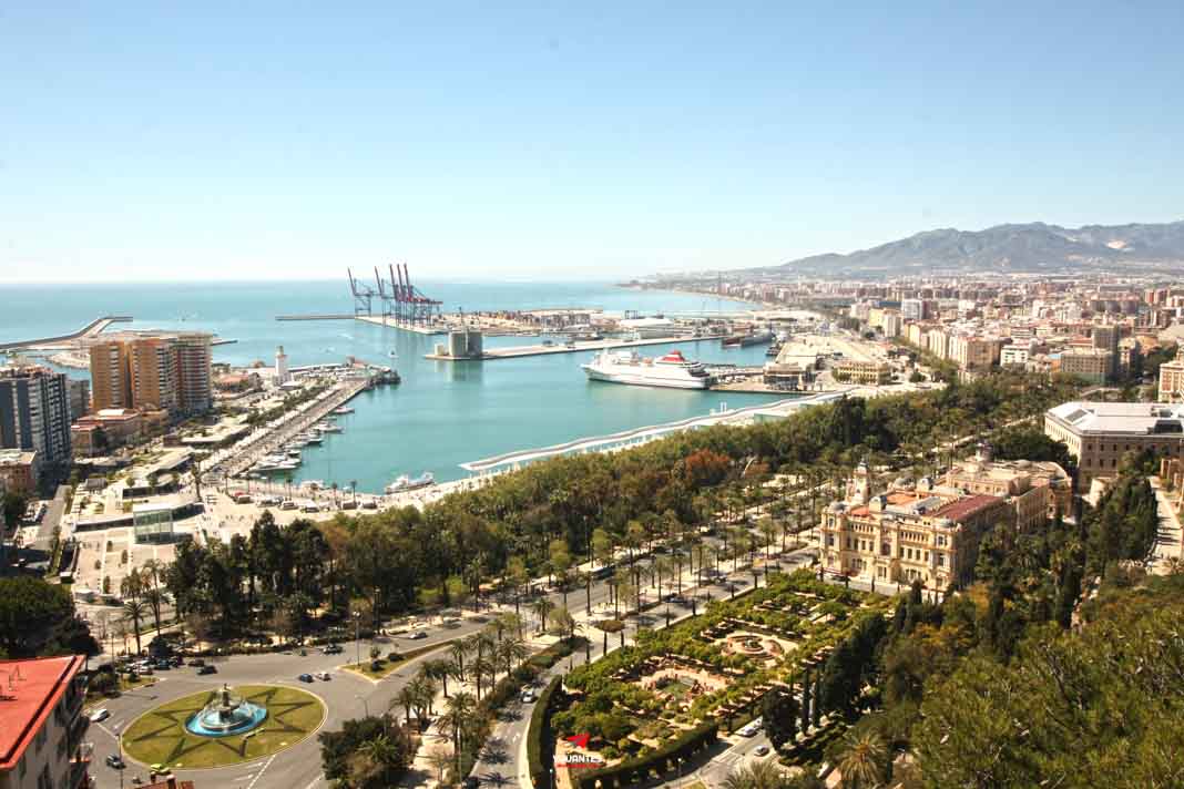 12 lugares que ver en Málaga Mirador de la Coracha