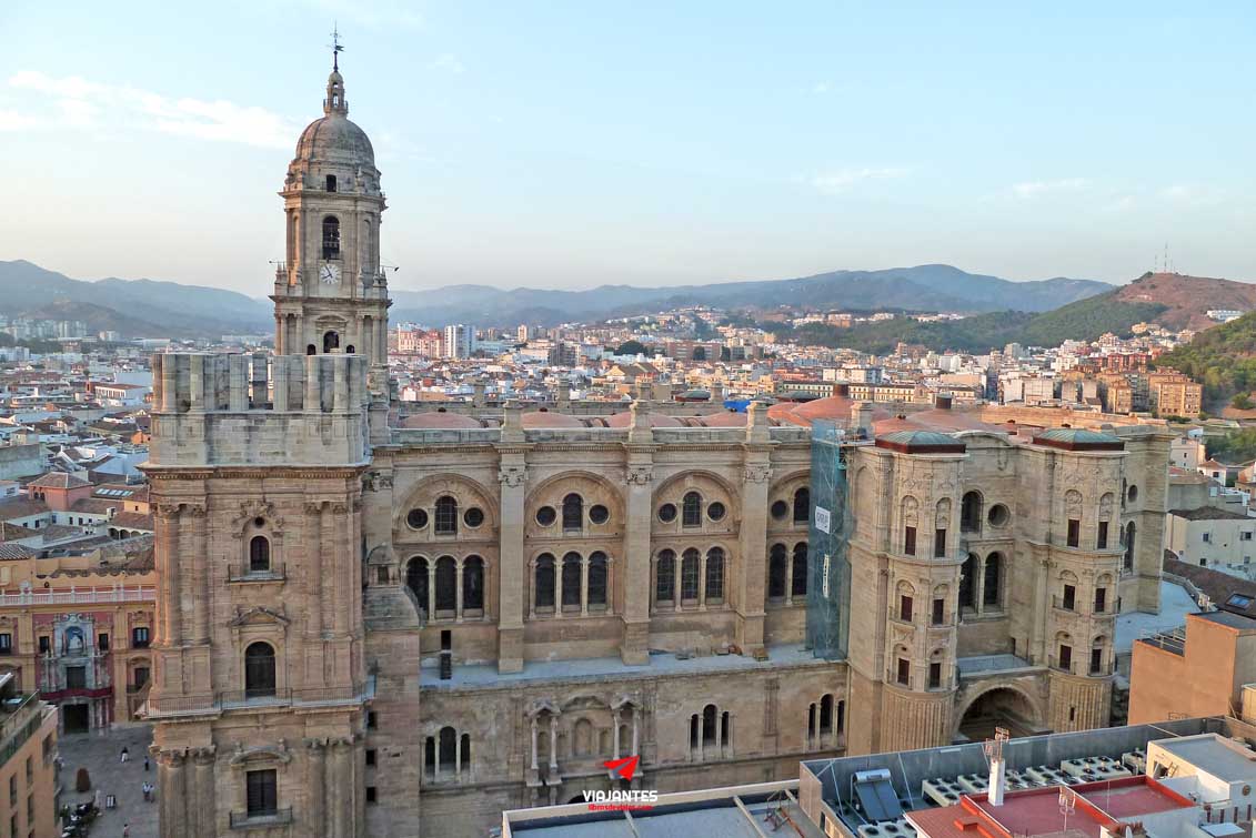 Vistas desde la terraza del Hotel AC Málaga Palacio