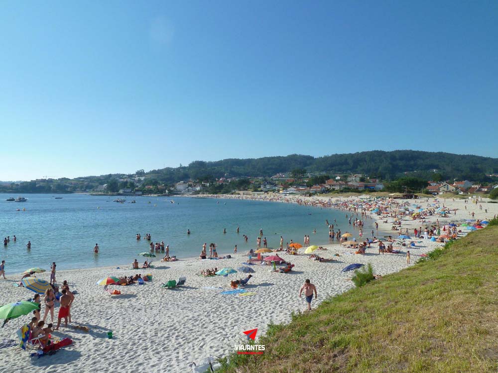 8 lugares que ver en Sanxenxo Playa de Areas en Sanxenxo