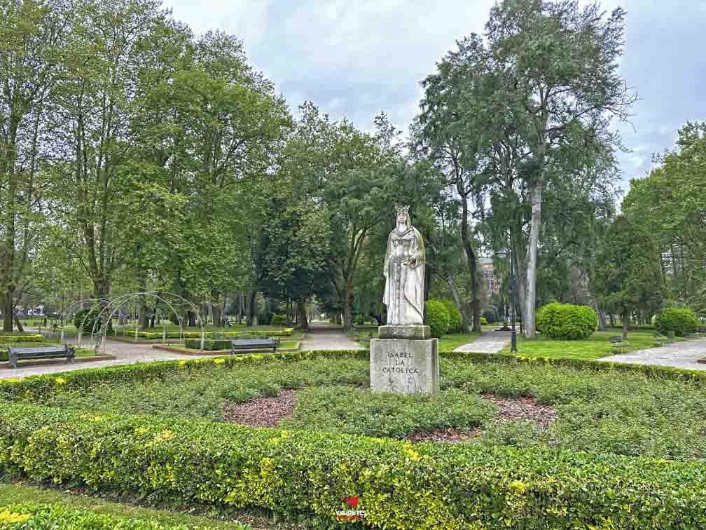 12 lugares que ver en Gijón Parque de Isabel La Católica