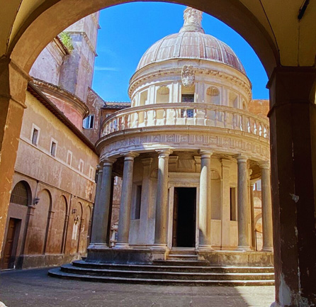 20 iglesias que ver en Roma imprescindibles 17 20 iglesias que ver en Roma San Pietro in Montorio