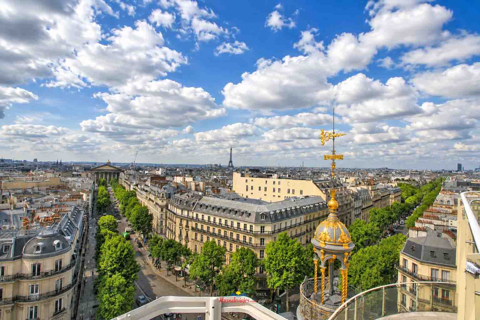 Mirador de las Galerías Lafayette