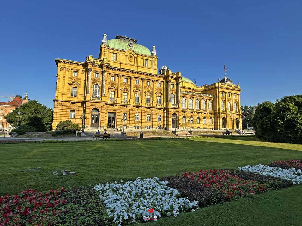 12 lugares que ver en Zagreb Teatro Nacional de Croacia