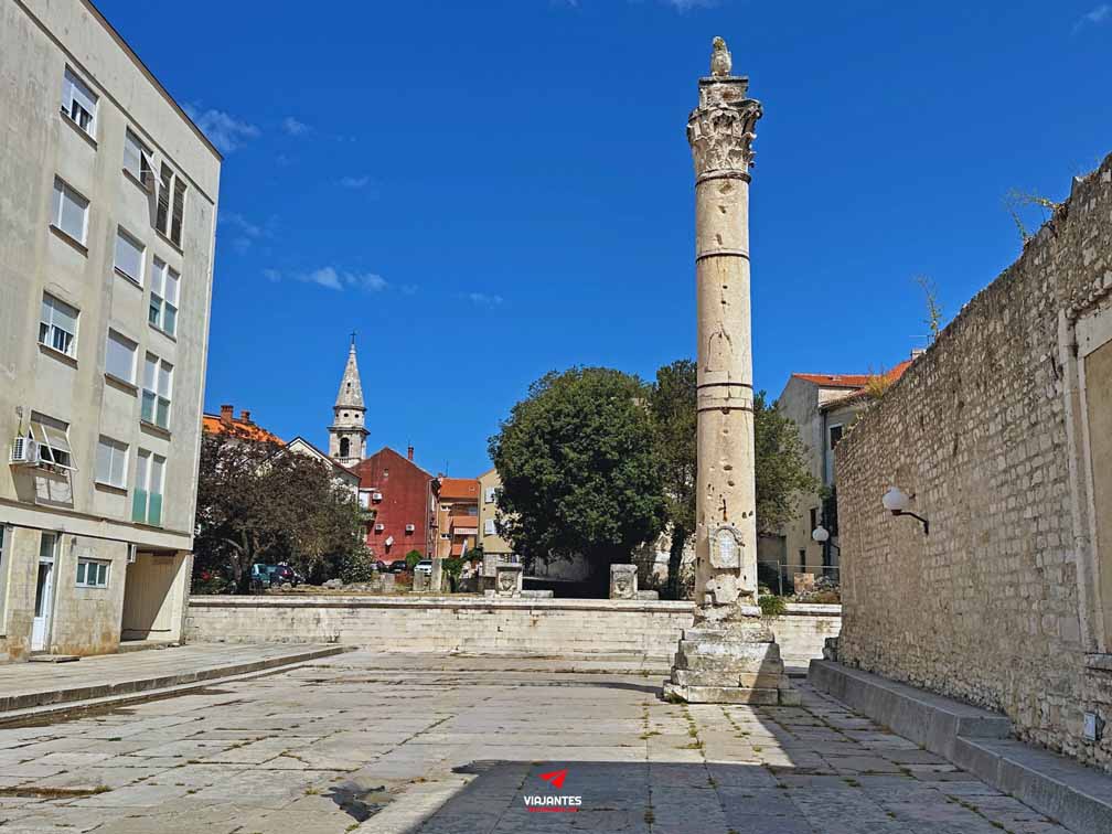 18 lugares que ver en Zadar Foro Romano