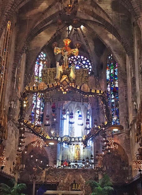 Interior de la Catedral de Palma de Mallorca