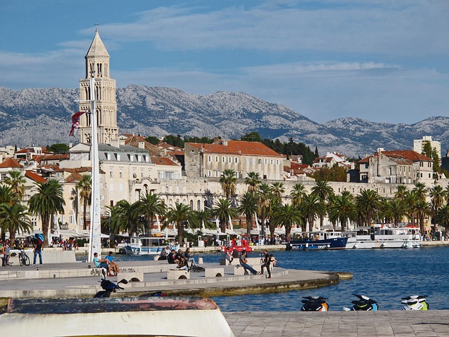 14 lugares que ver en Split Riva Paseo Marítimo