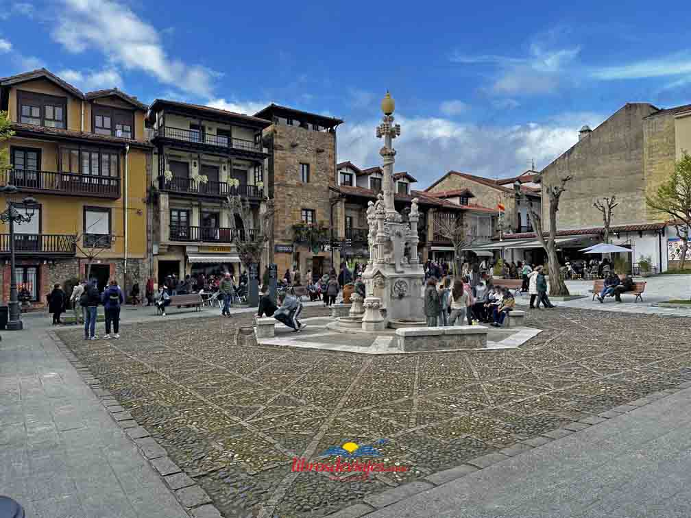 Fuente de los Tres Caños en Comillas