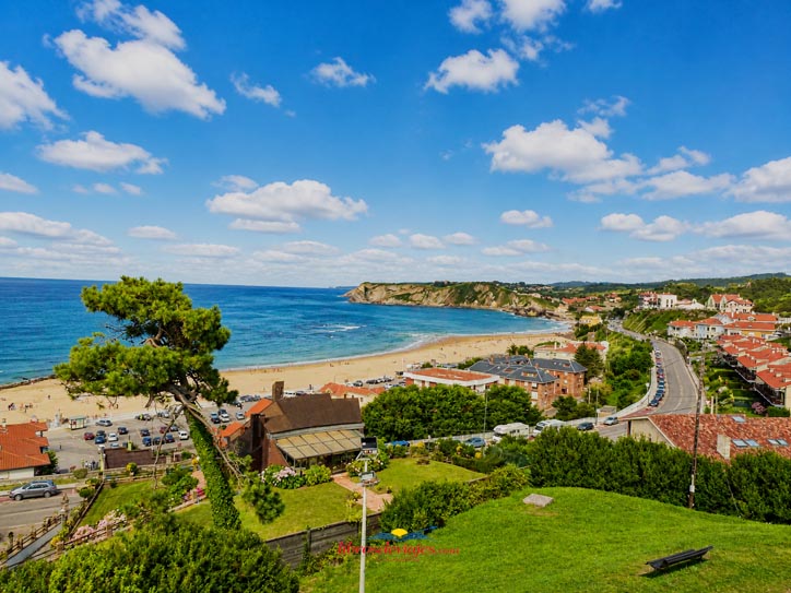 Vista de la Playa de Comillas