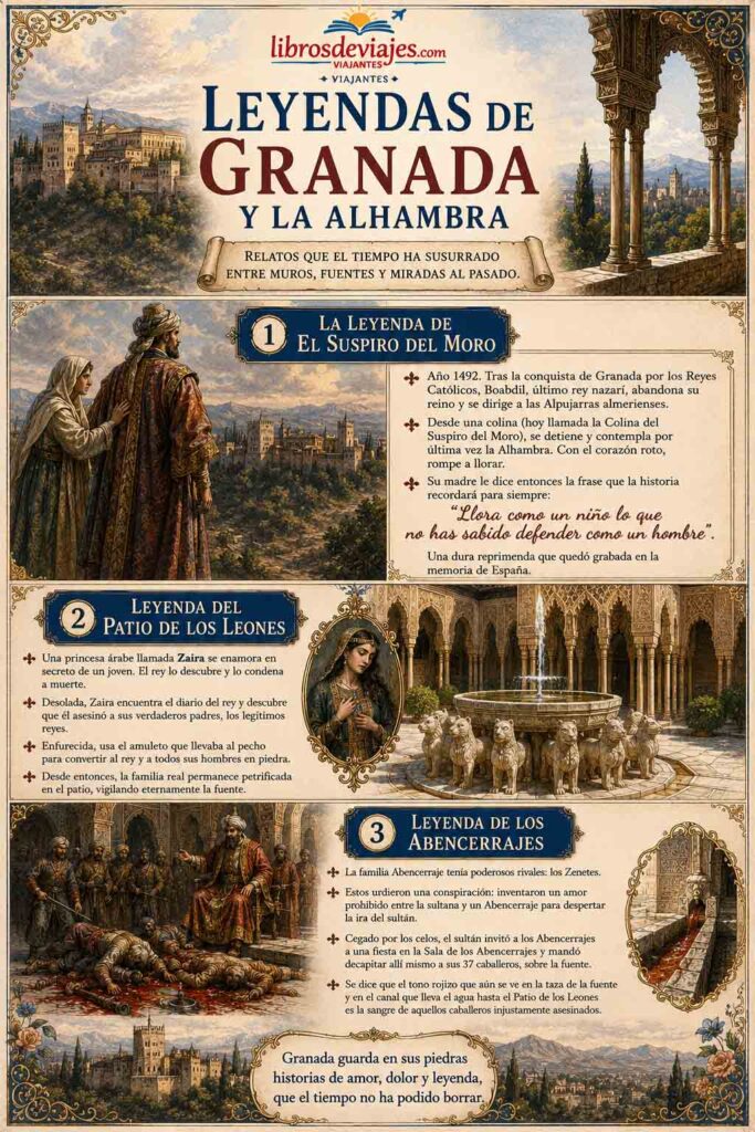 12 lugares que ver en Granada Leyendas de Granada
