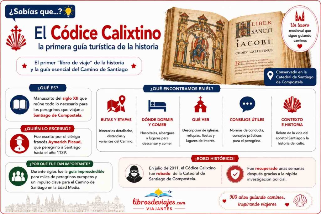 10 lugares que ver en Santiago de Compostela Códice Calixtino