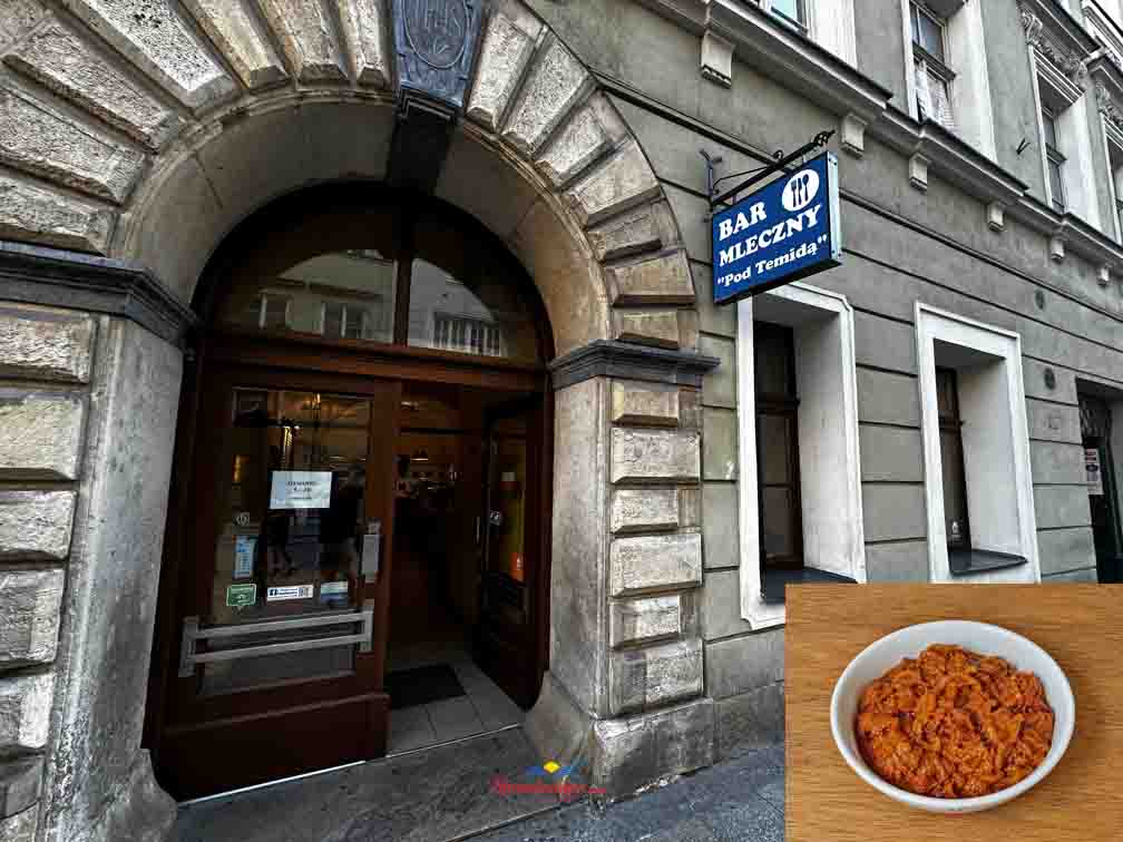 7 restaurantes donde comer en Cracovia Bar de Leche Pod Temida