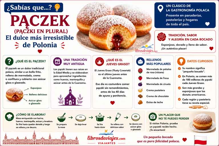 6 restaurantes donde comer en Varsovia pączek, el dulce más famoso de Polonia