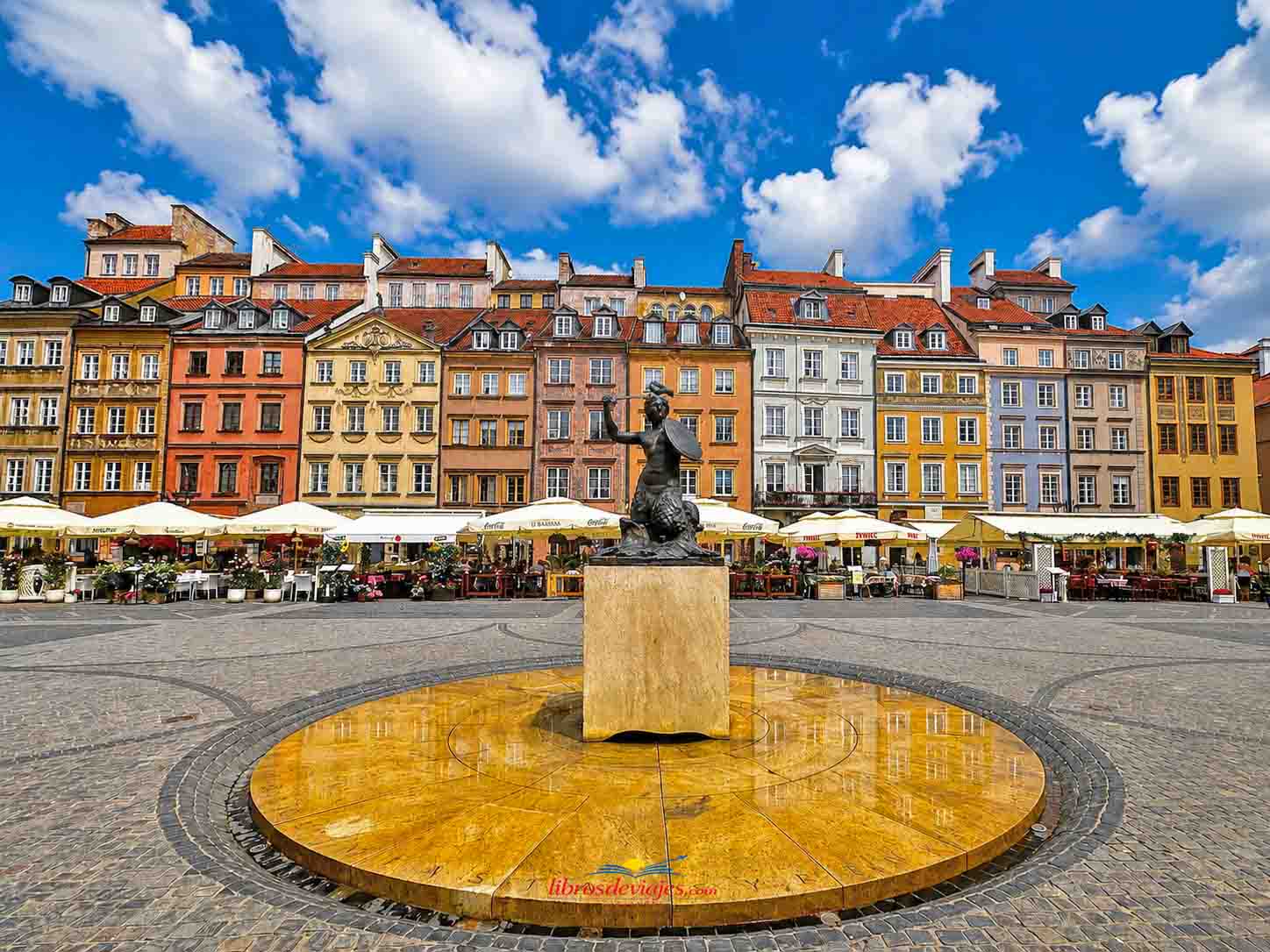 Ruta por Polonia en 14 días Plaza del Mercado de Varsovia