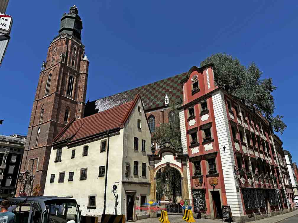 Casas de Hansel y Gretel en Wroclaw