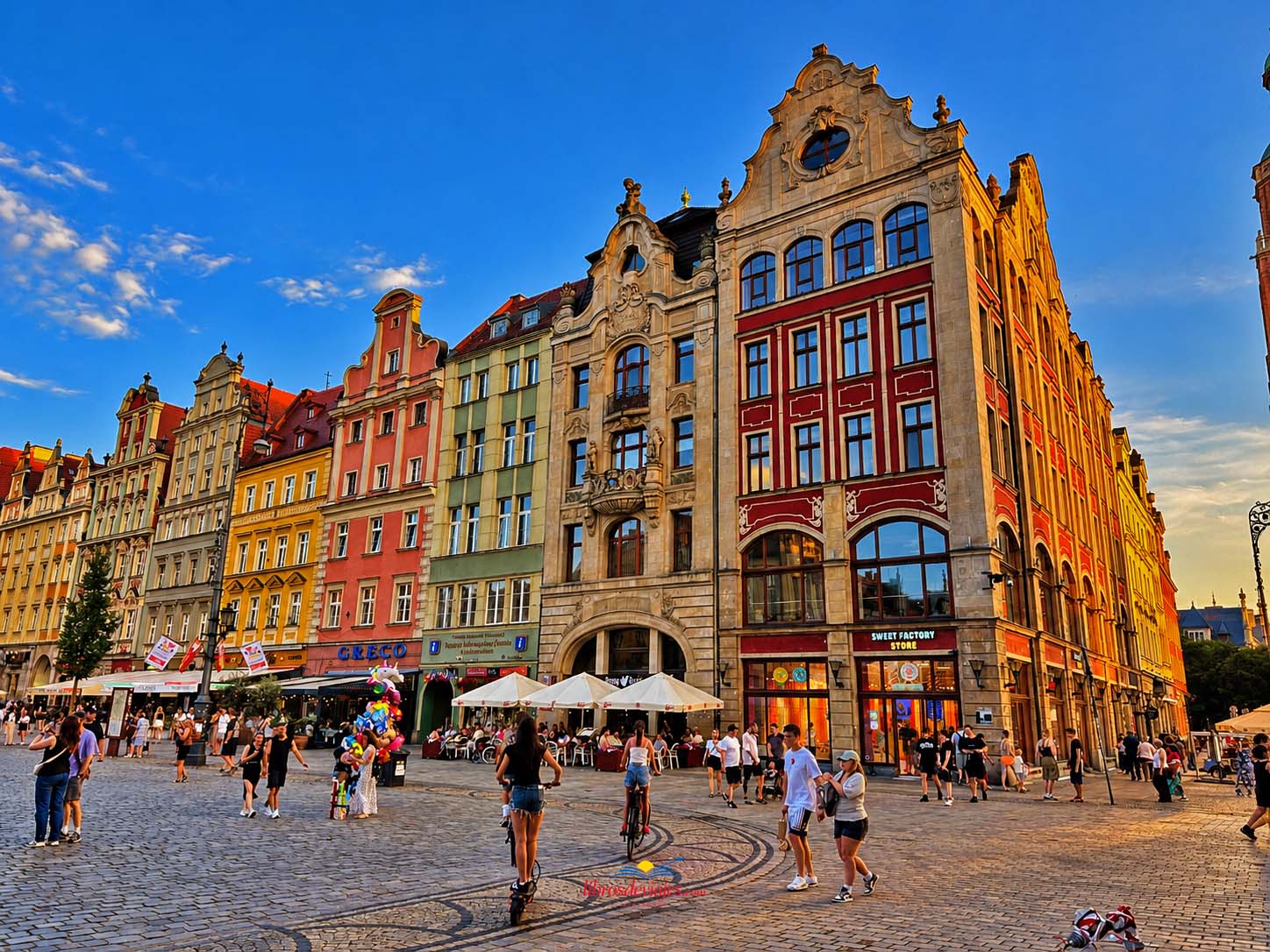Plaza de la Sal Plac Solny y mercado de flores de Wroclaw