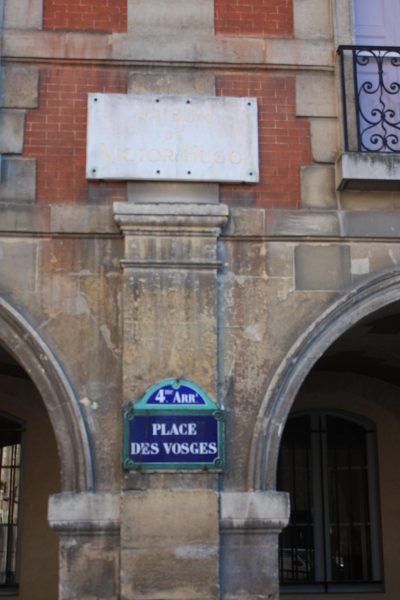 Plaza de los Vosgos - Casa de Victor Hugo