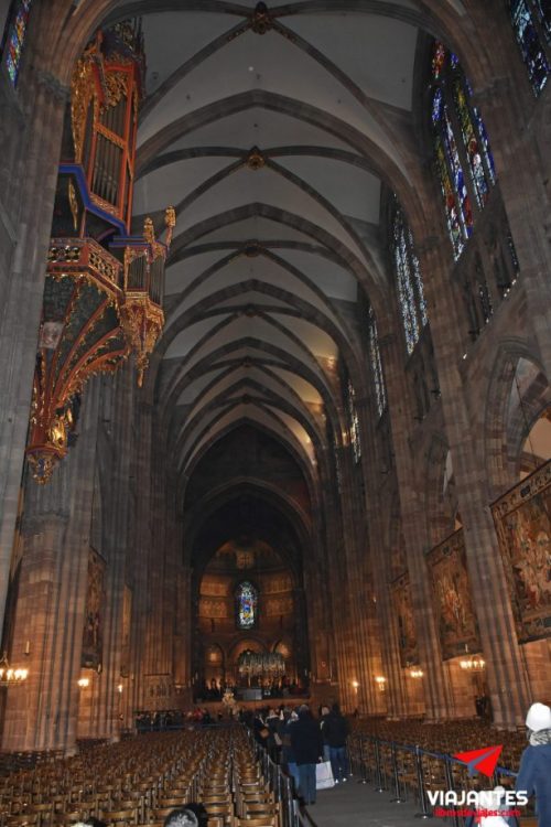 Interior de la Catedral de Estrasburgo